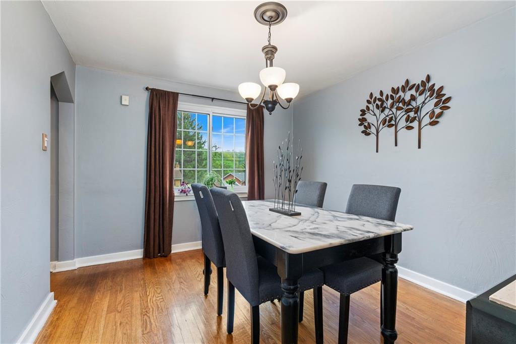 435 Filmore Road Pittsburgh, PA 15221 - Photo 12 of 37 Dining room is in the front of the home.