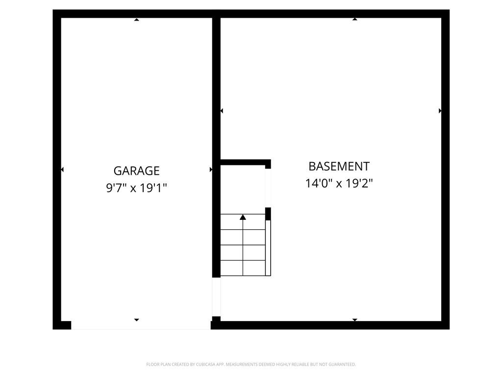 435 Filmore Road Pittsburgh, PA 15221 - Photo 34 of 37 Basement / garage floor plan.