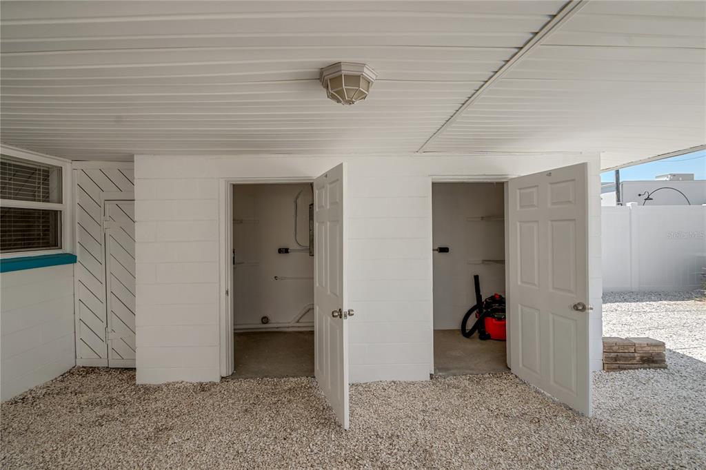 13440 1st Street East Madeira Beach, FL 33708 - Photo 10 of 44 a view of a storage & utility room