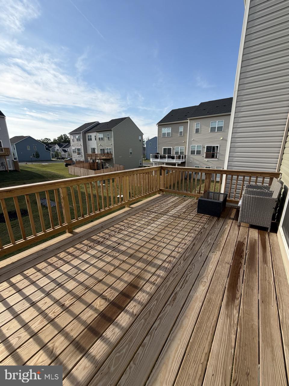 146 Galaxy Place Stephenson, VA 22656 - Photo 16 of 46 a view of balcony with wooden floor