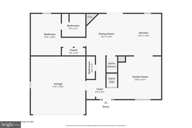 $459,900 | 6463 Wheeler Drive, King George, VA 22485