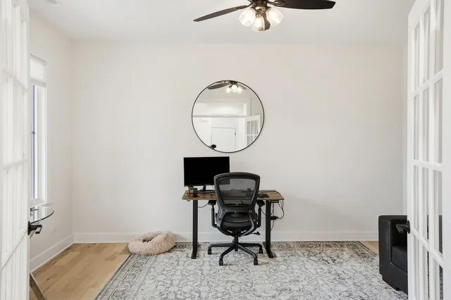 a view of a workspace