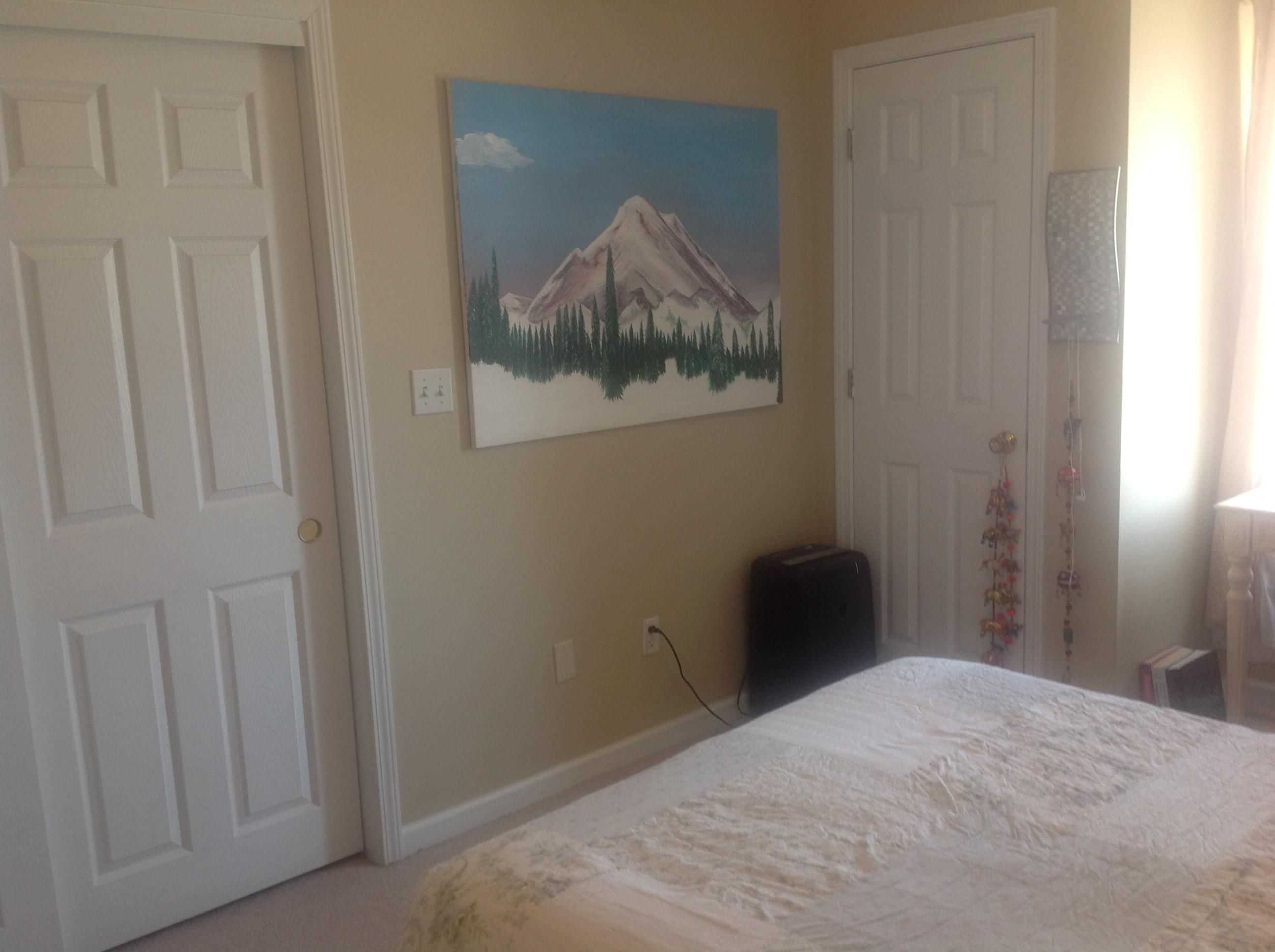 504 Keystone Road Mary Esther, FL 32569 - Photo 15 of 17 a bedroom with a bed and a painting on the wall
