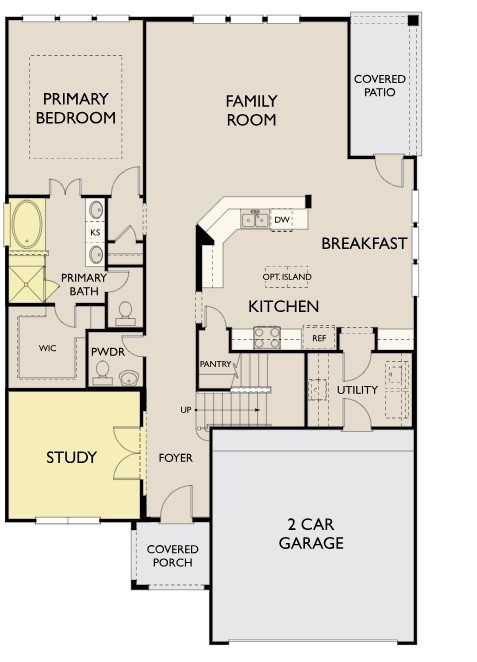 32322 Green Ash Way Waller, TX 77484 - Photo 7 of 8 Tyler Floorplan - Level 1