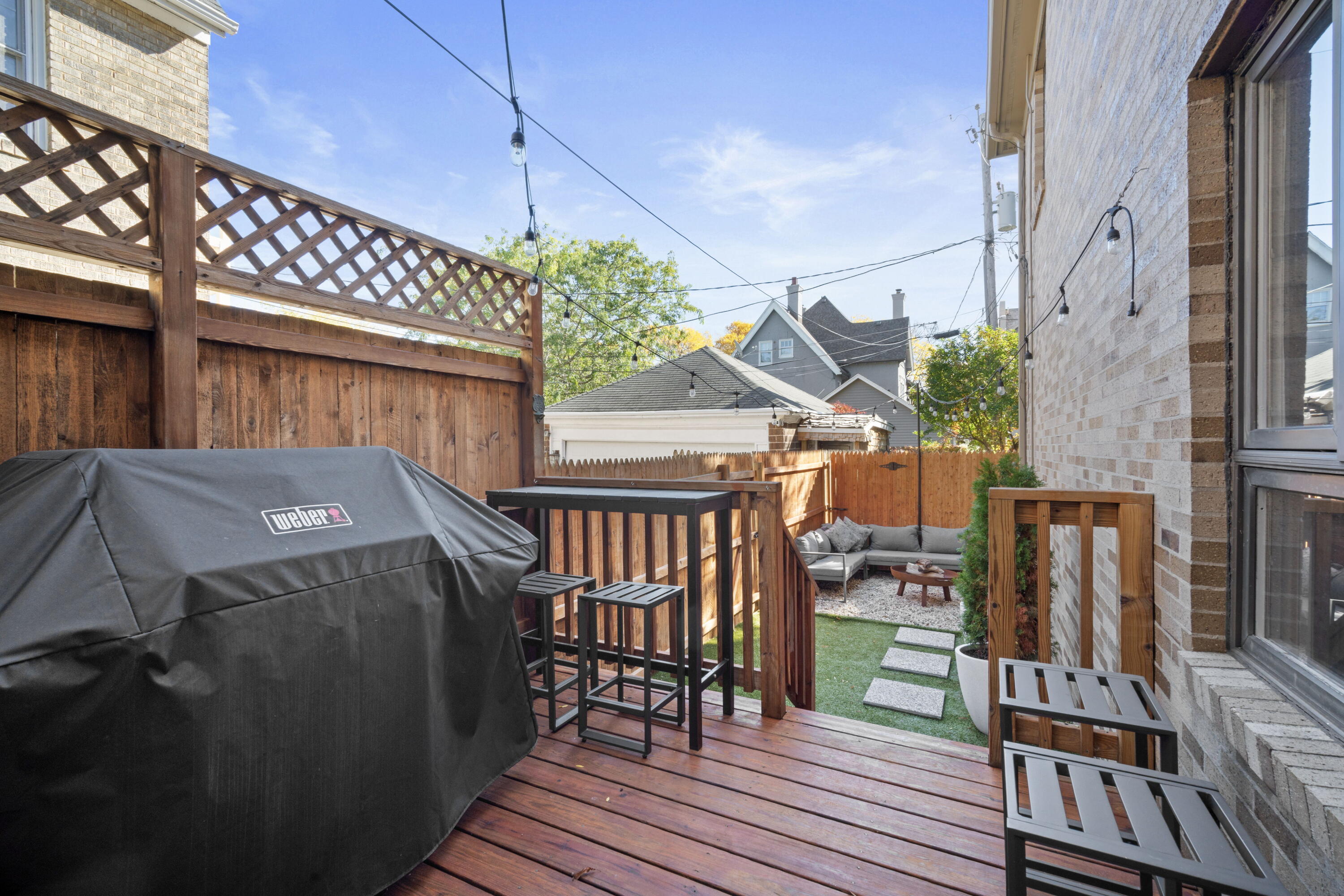 2432 North Lake Drive Milwaukee, WI 53211 - Photo 22 of 28 Private Backyard Deck