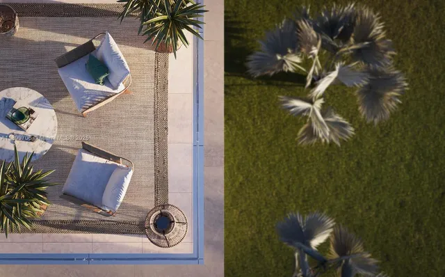 a view of entryway with garden