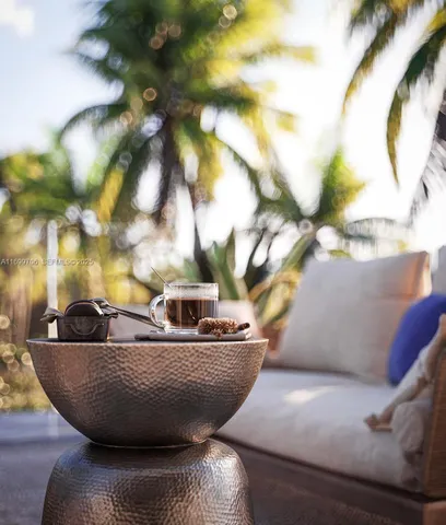 a view of a couches in a patio