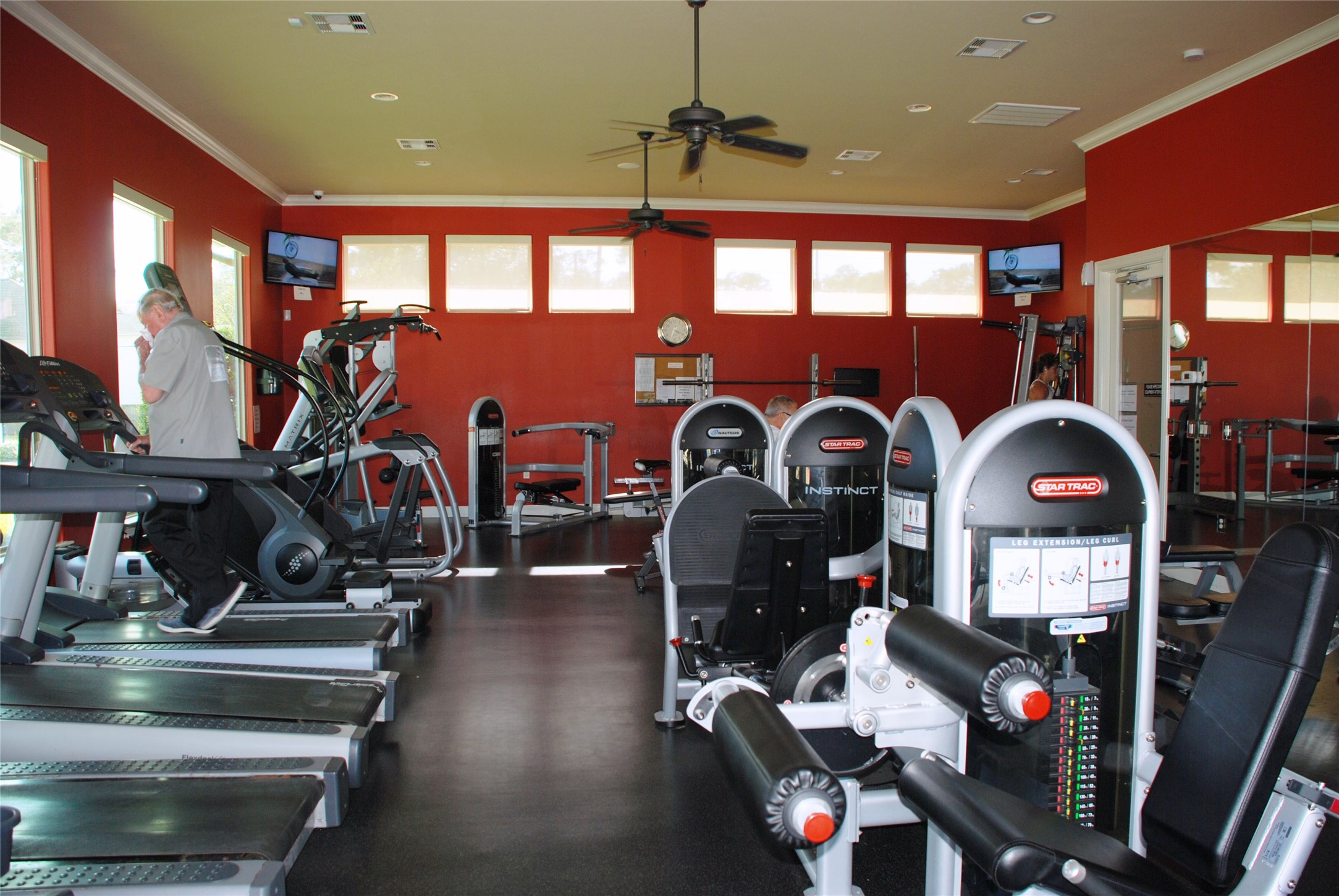 17207 Hill View Lane Spring, TX 77379 - Photo 33 of 34 a view of a room with gym equipment