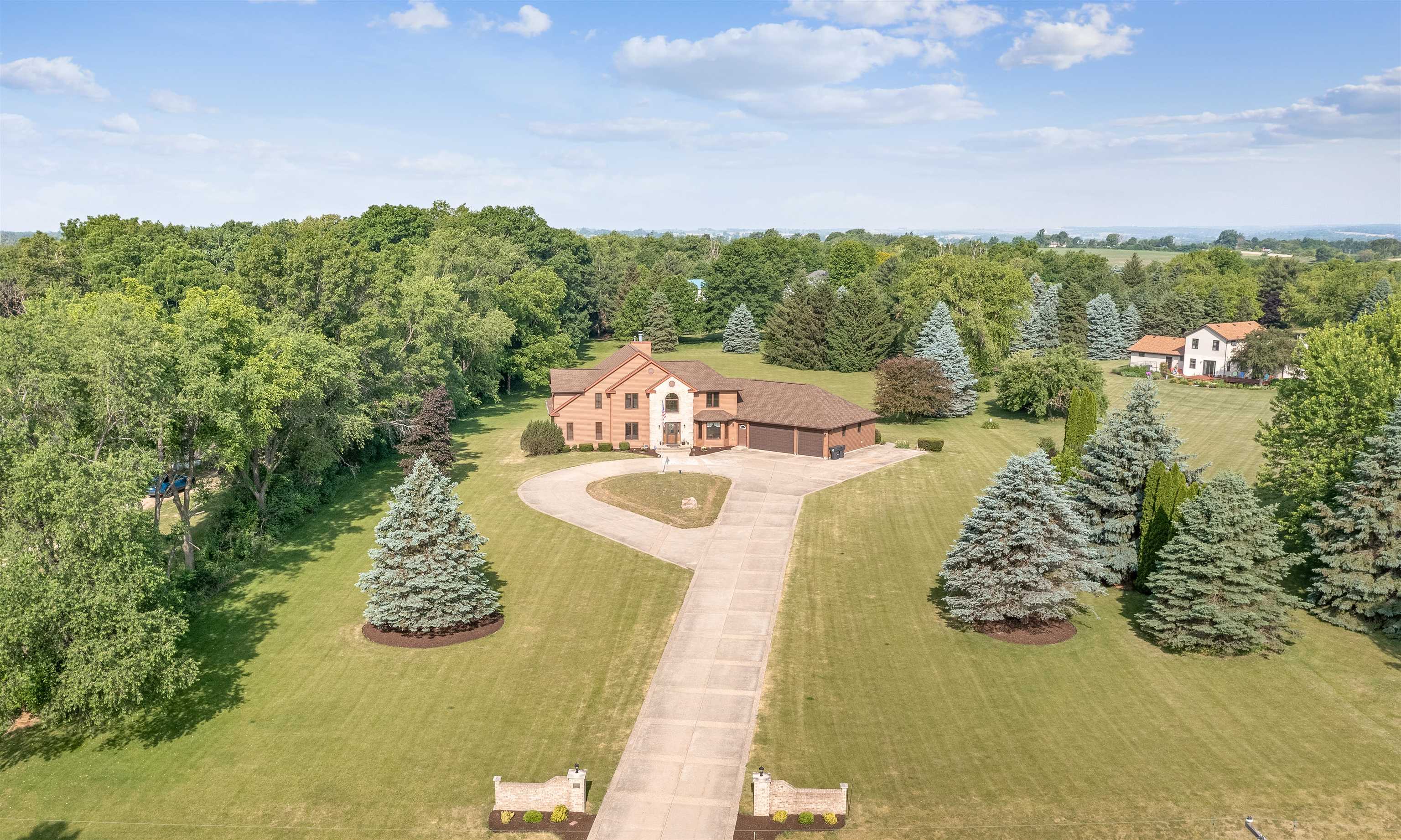 11136 Moate Road Durand, IL 61024 - Photo 1 of 55 a view of a swimming pool with a yard