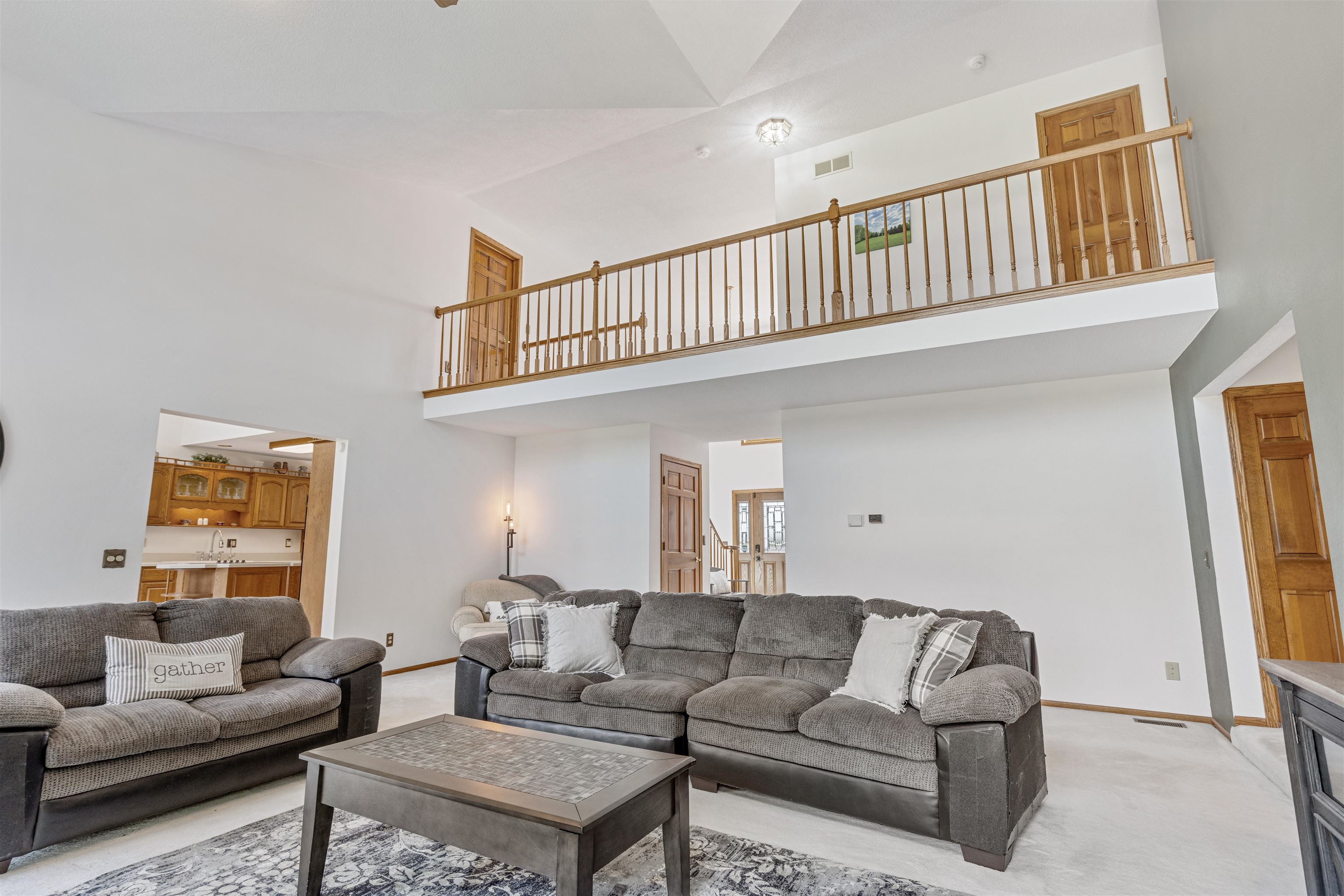 11136 Moate Road Durand, IL 61024 - Photo 11 of 55 a living room with furniture a rug and a window