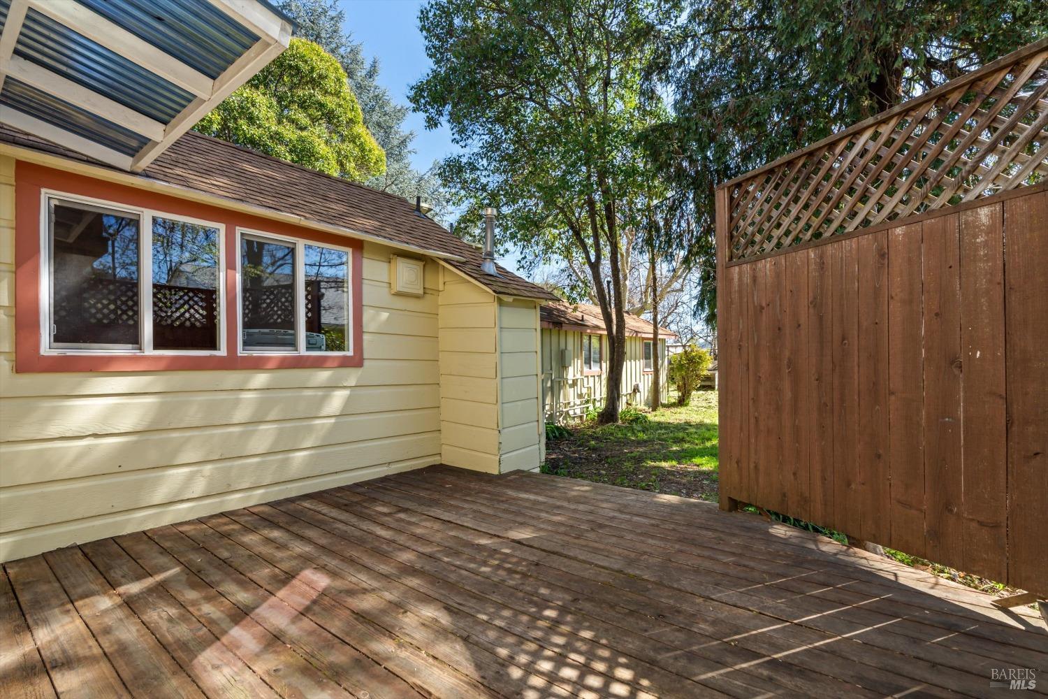 161 Cherry Street Ukiah, CA 95482 - Photo 23 of 39 a view of a house with a small backyard