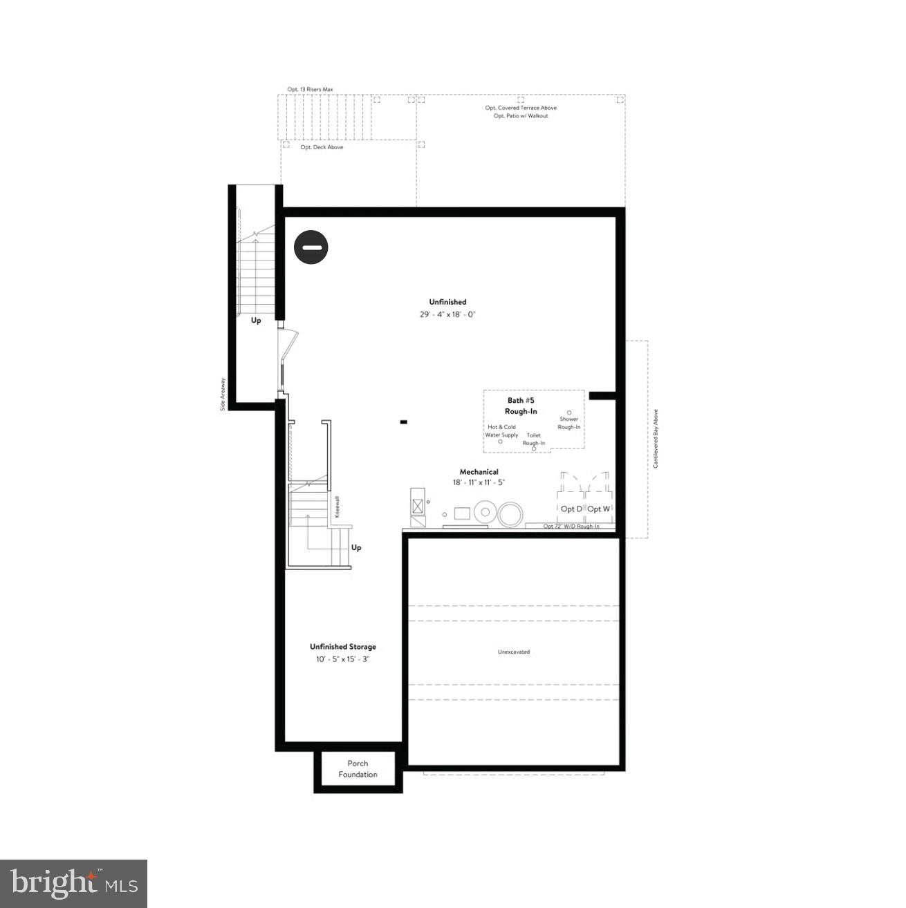 Ambrose Tree Place, Unit SASHA Aldie, VA 20105 - Photo 39 of 49 Sasha 31-F2 Unfinished Lower Level