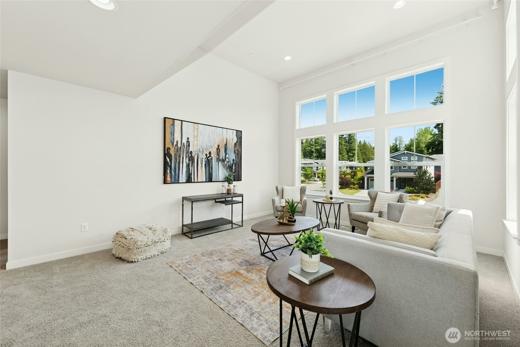 4309 231st Place Southeast Bothell, WA 98021 - Photo 17 of 40 a living room with furniture and a potted plant