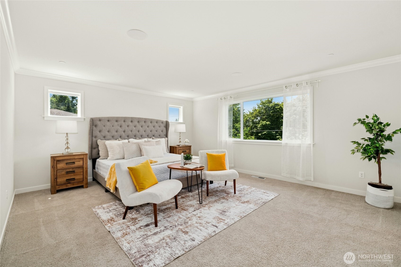 4309 231st Place Southeast Bothell, WA 98021 - Photo 19 of 40 a living room with furniture and a potted plant