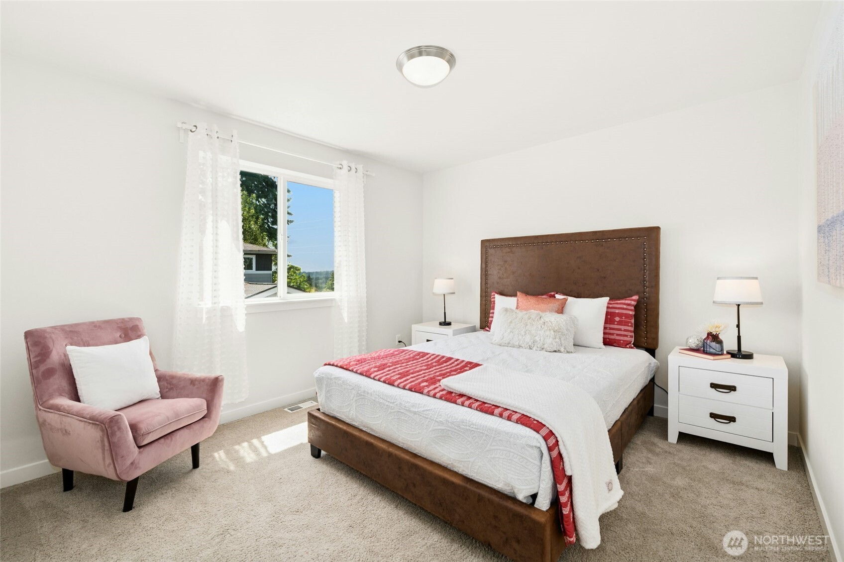 4309 231st Place Southeast Bothell, WA 98021 - Photo 23 of 40 a bedroom with a bed and a couch