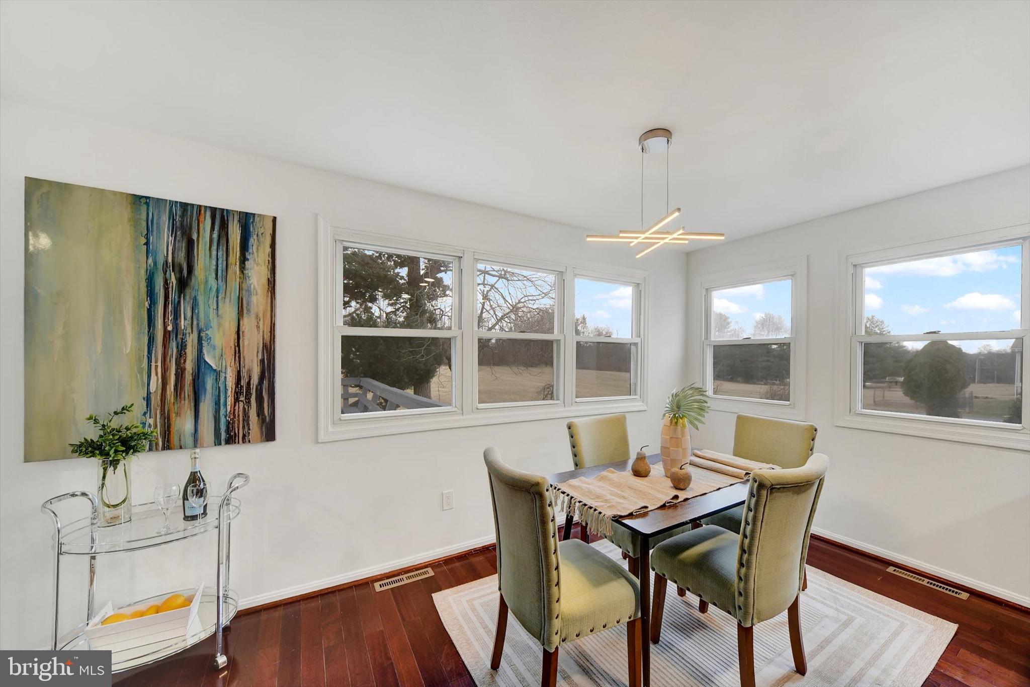 2516 Baublitz Road Reisterstown, MD 21136 - Photo 13 of 45 Breakfast nook with views of the backyard
