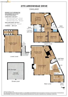 $995,000 | 2170 Arrowhead Drive, Oakland, CA 94611