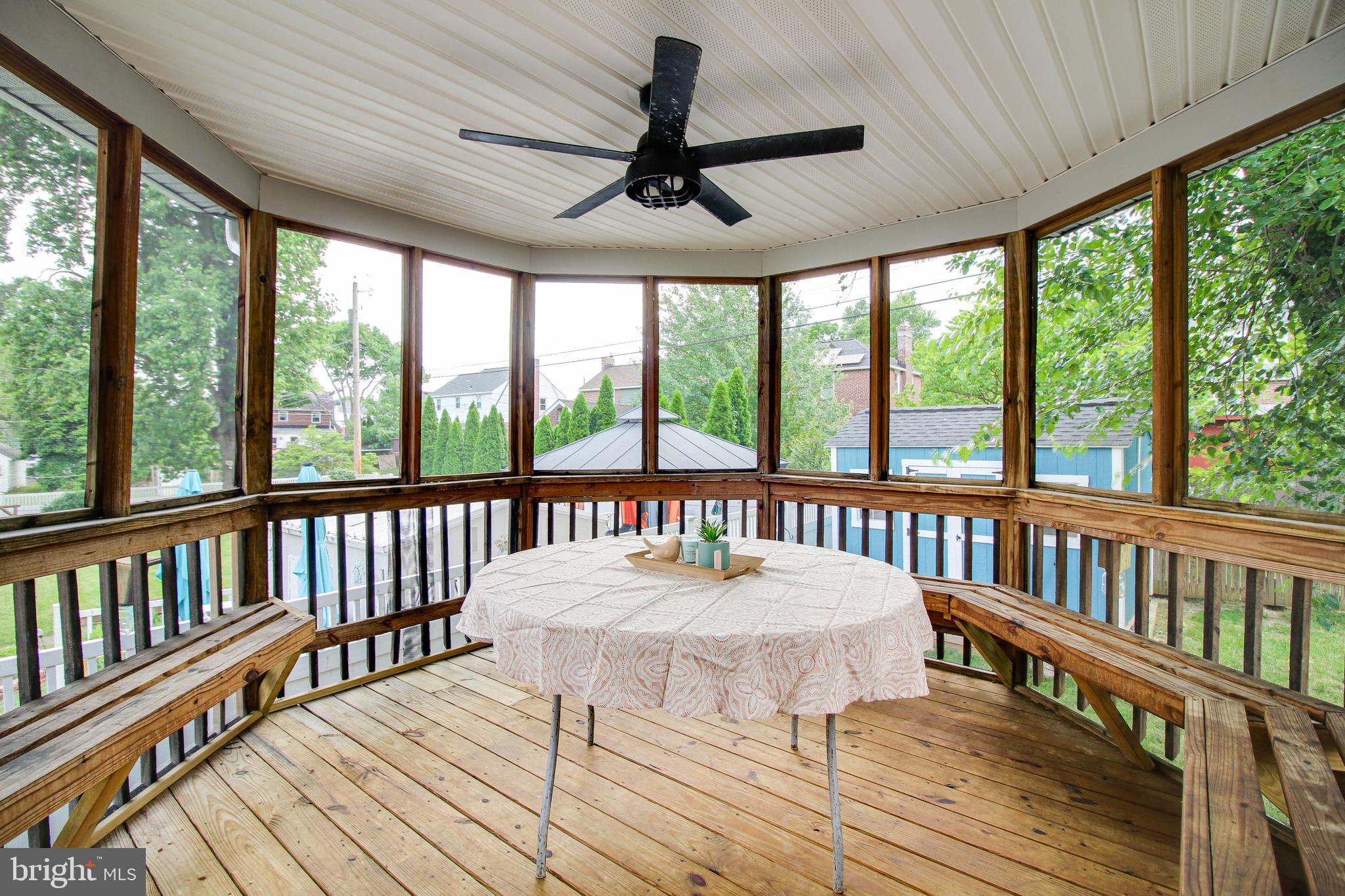 708 Dorchester Road Baltimore, MD 21229 - Photo 36 of 50 screened porch to gazebo