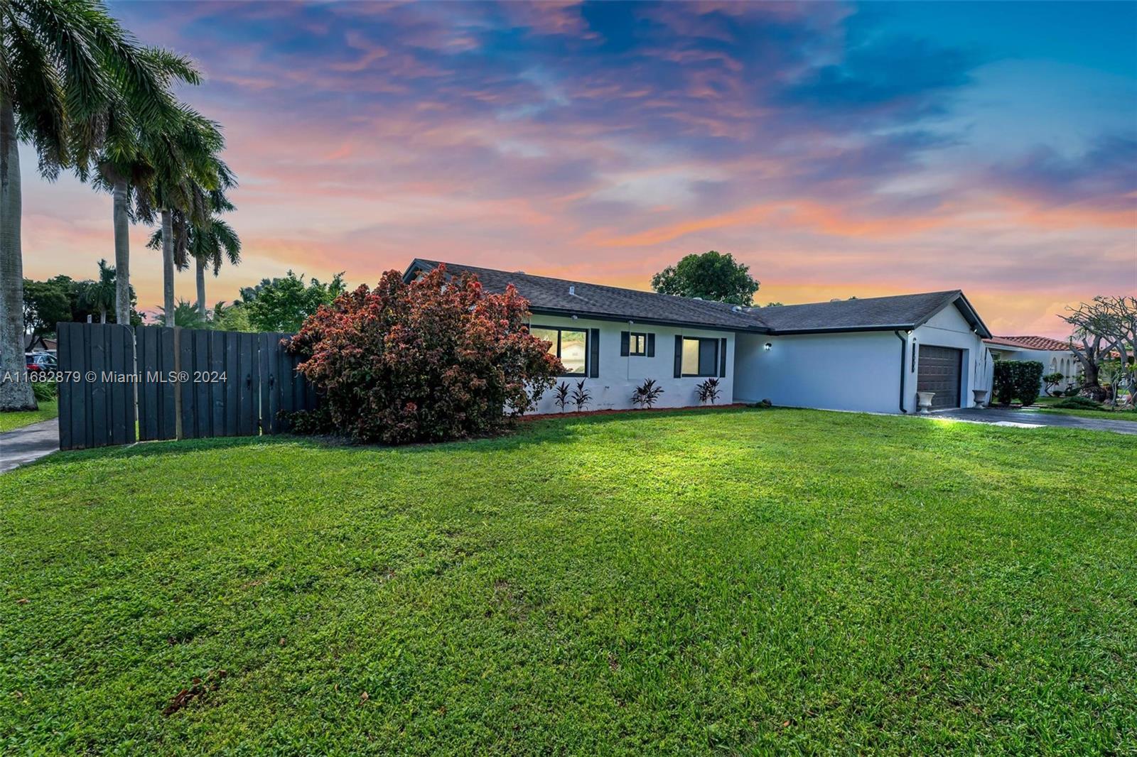 14006 Southwest 48th Terrace Miami, FL 33175 - Photo 1 of 24 a view of a house with a big yard