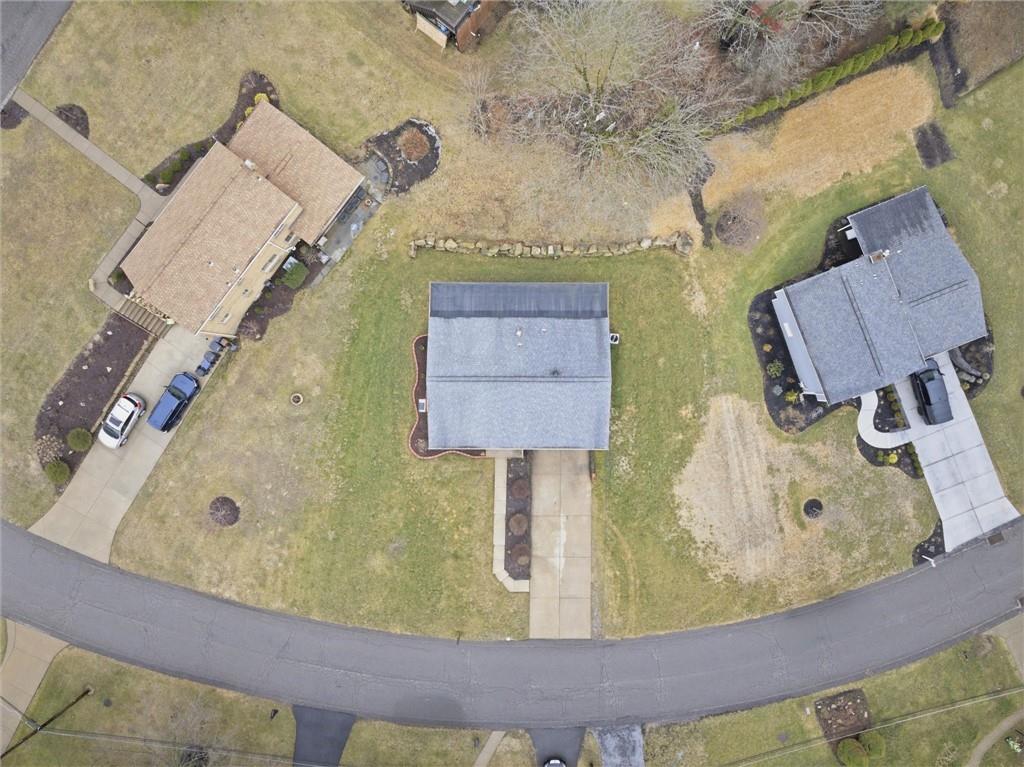 103 Tree View Drive Coraopolis, PA 15108 - Photo 47 of 48 an aerial view of a house with a yard and sitting space