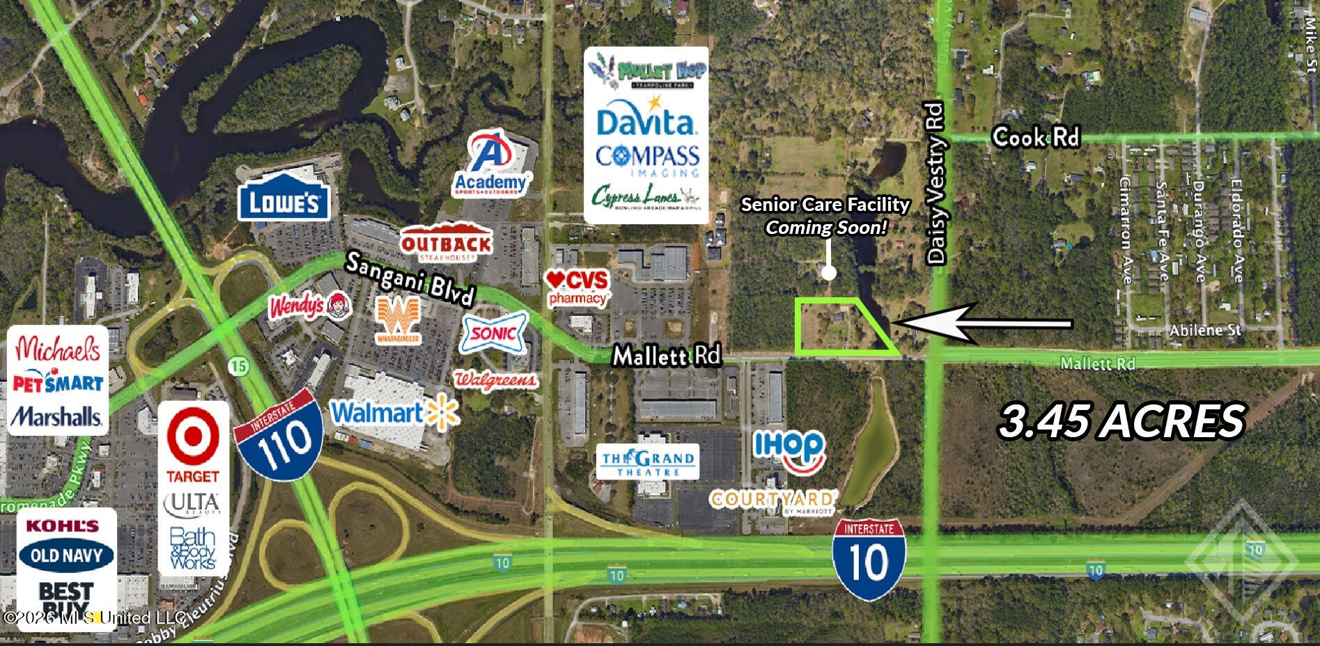 3.45 Acres on Mallett Rd_aerial