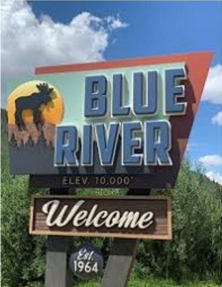 353 Blue River Road Blue River, CO 80424 - Photo 42 of 48 a sign that is on the side of a building