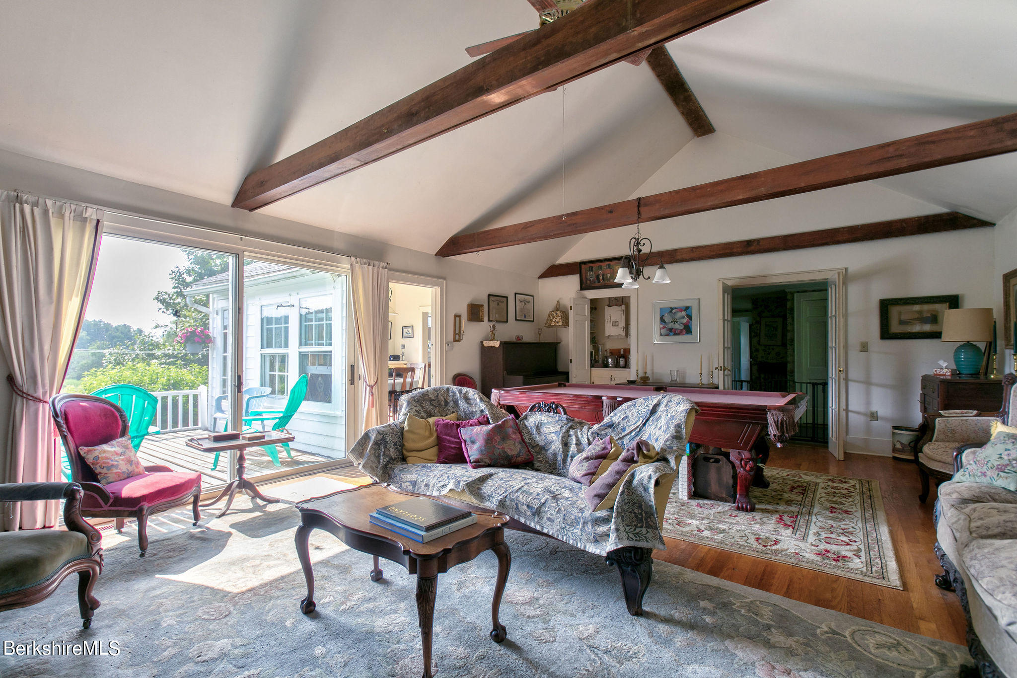 32 Prospect Hill Road Stockbridge, MA 01262 - Photo 12 of 30 a living room with furniture and a large window