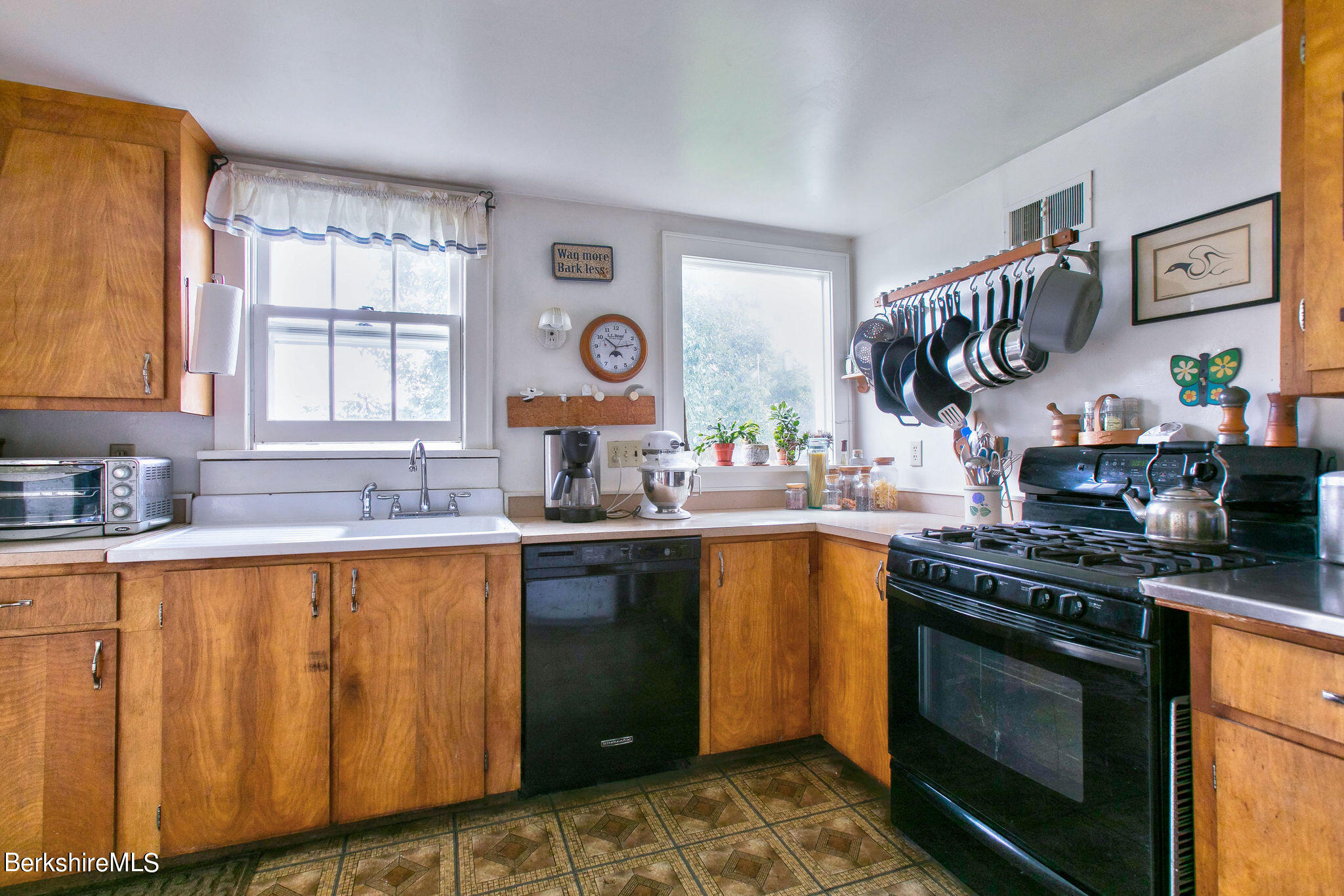 32 Prospect Hill Road Stockbridge, MA 01262 - Photo 16 of 30 a kitchen with a stove a sink and a window