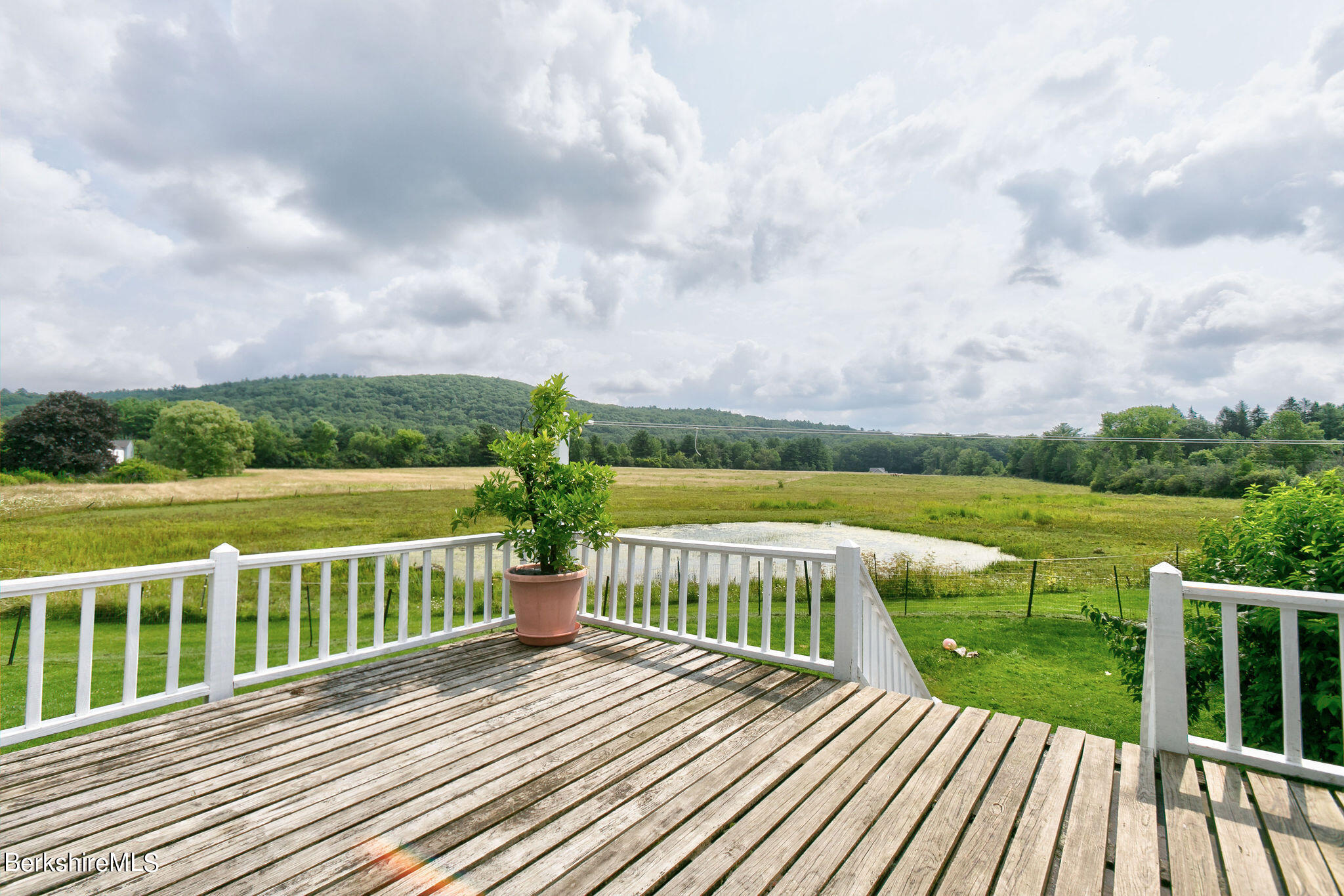 32 Prospect Hill Road Stockbridge, MA 01262 - Photo 8 of 30 a view of a balcony with wooden floor