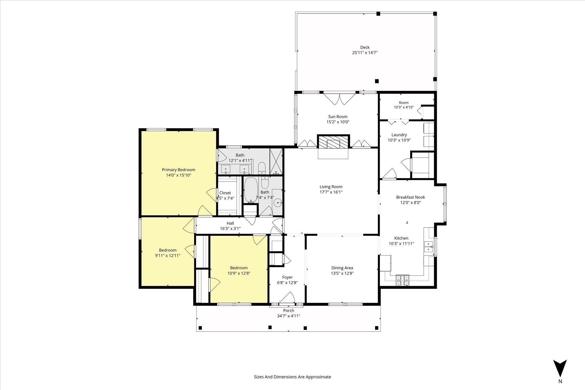 6501 Gas Light Lane South Mobile, AL 36695 - Photo 23 of 23 Floor plan