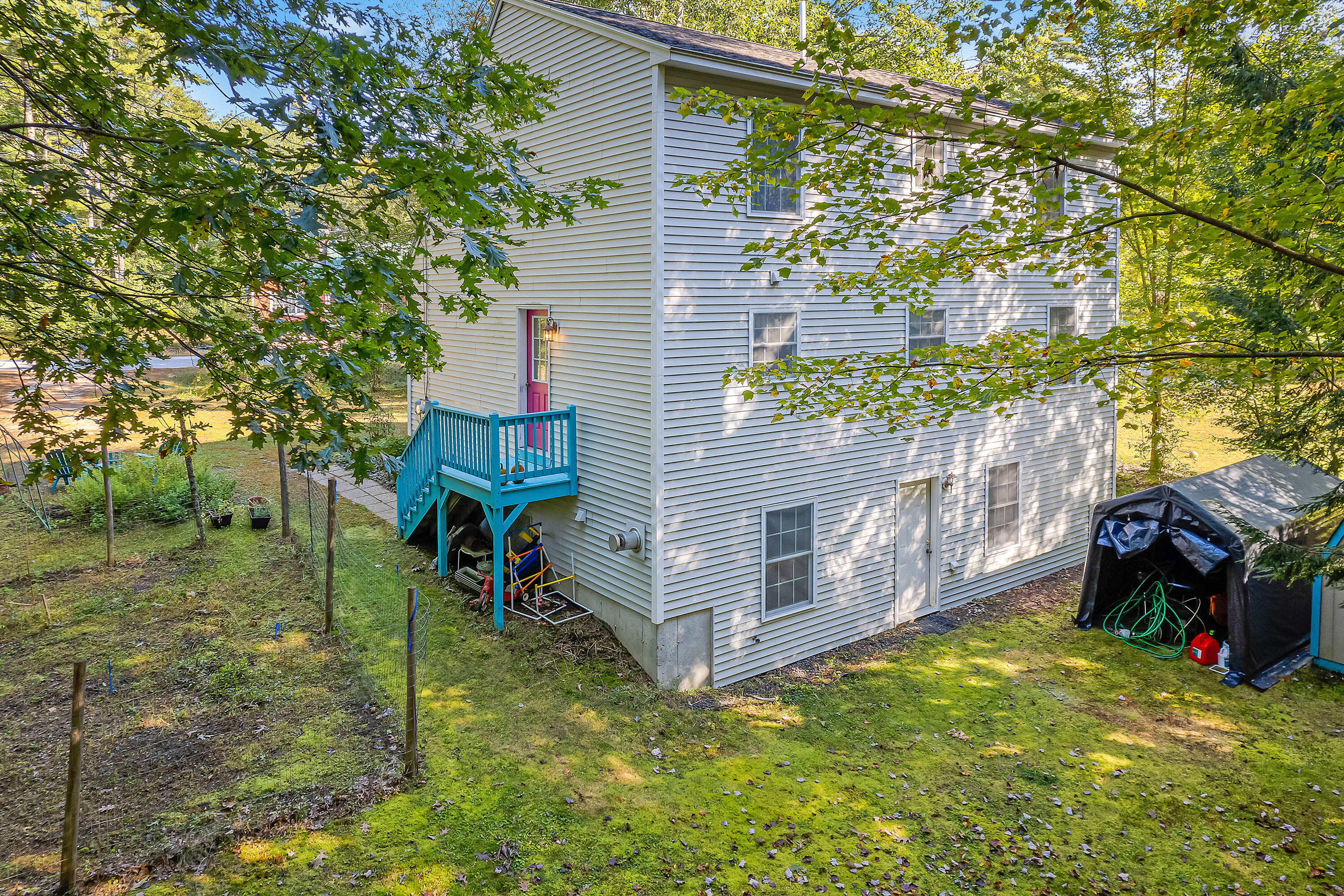 74 Old Portland Road North Waterboro, ME 04061 - Photo 28 of 36 Back of house/garden