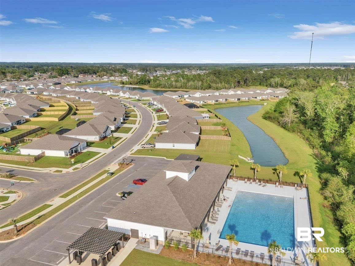 22348 Aleutian Avenue Foley, AL 36535 - Photo 30 of 32 Aerial perspective of suburban area with a large body of water
