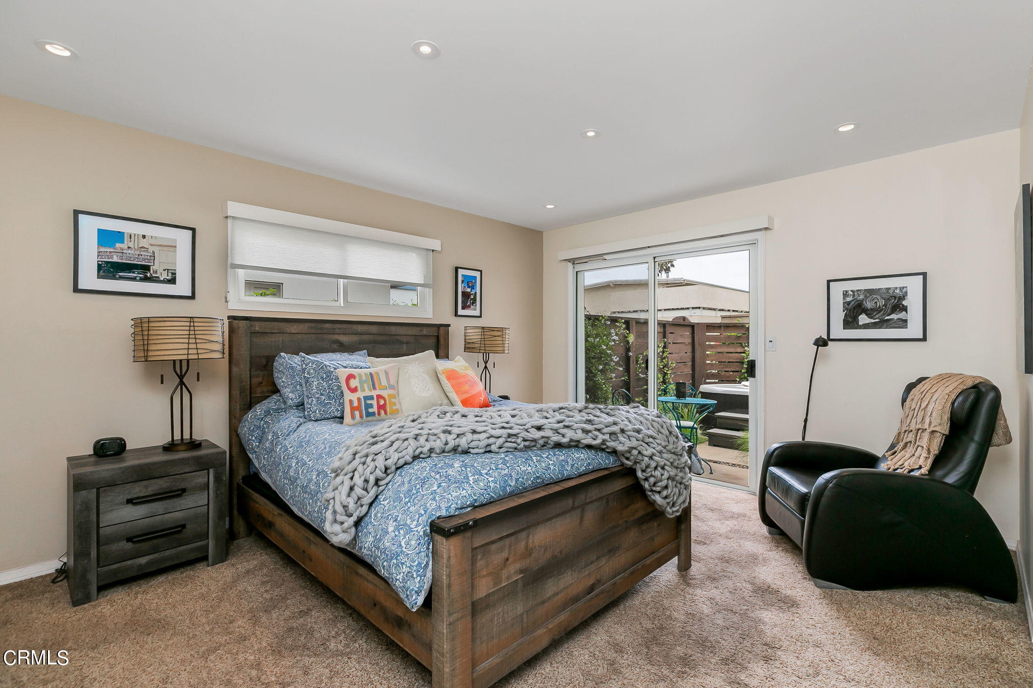 4930 Dolphin Way Oxnard, CA 93035 - Photo 20 of 44 a bedroom with a bed and a couch