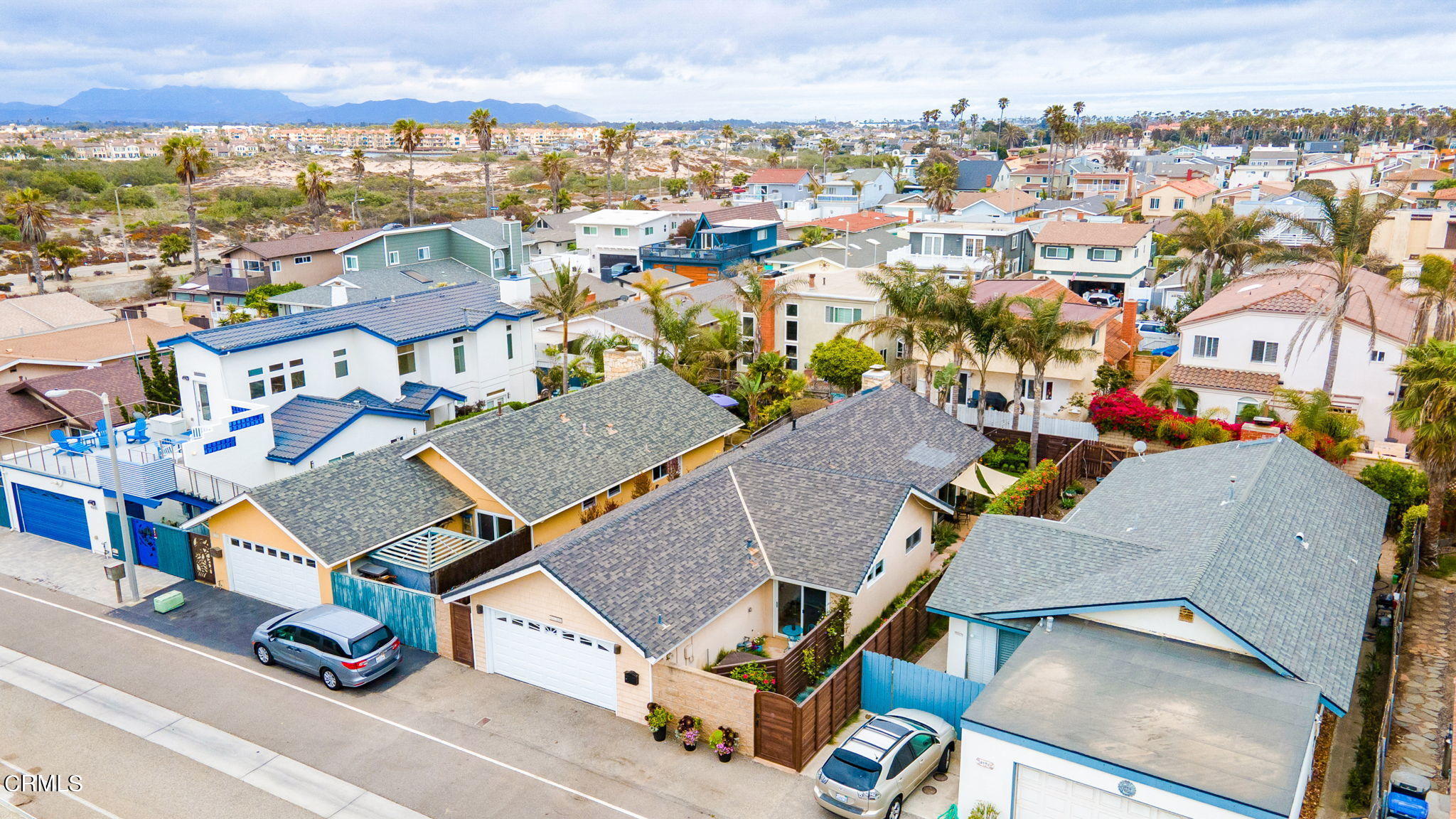 4930 Dolphin Way Oxnard, CA 93035 - Photo 39 of 44 an aerial view of residential houses with city view
