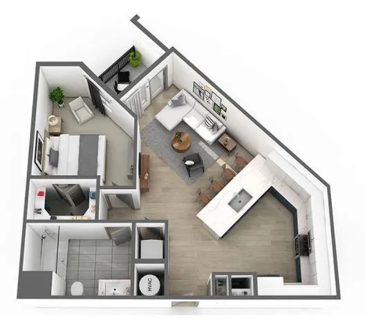 a view of living room with furniture and floor