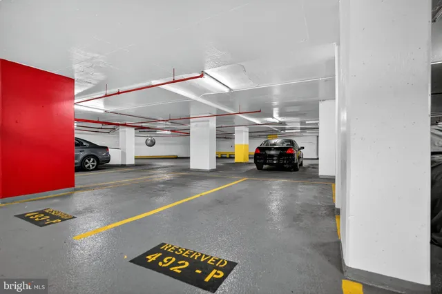 a car parked on the side of a street