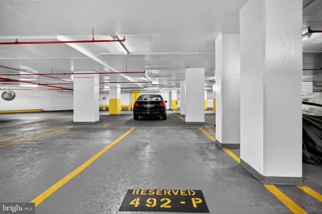 a view of parking area