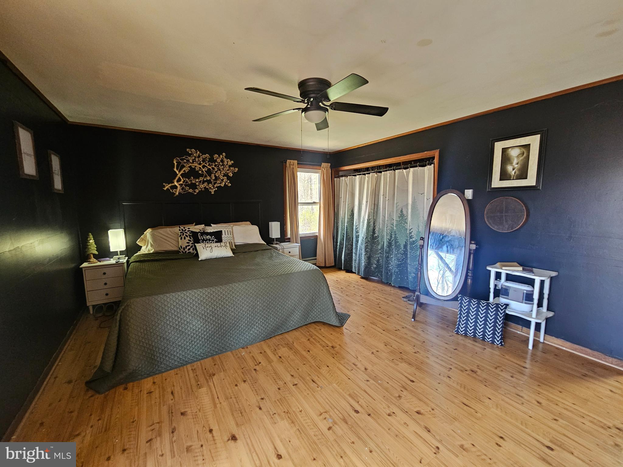 2733 Bachman Road Westminster, MD 21157 - Photo 12 of 43 a bedroom with a bed and wooden floor