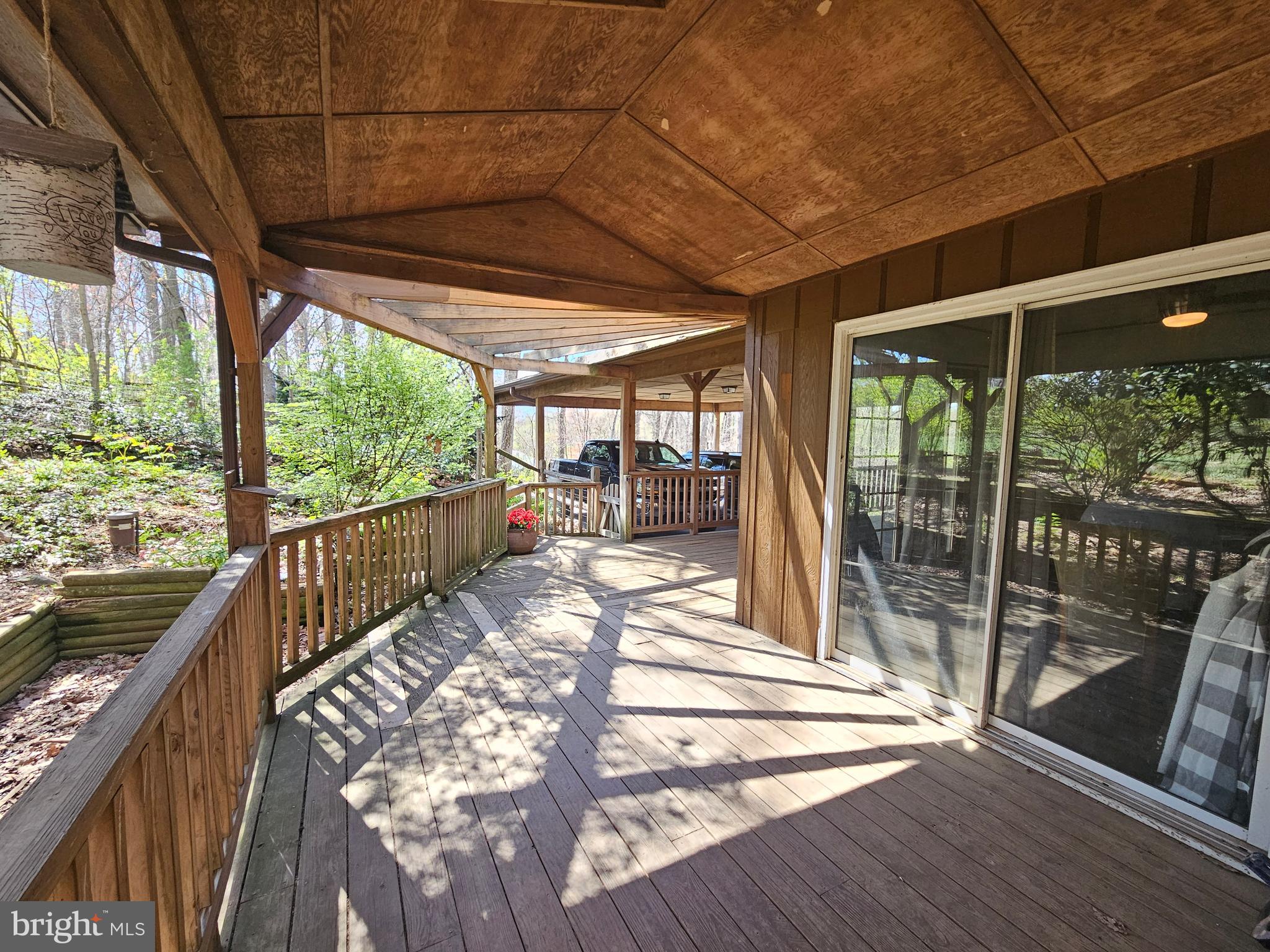 2733 Bachman Road Westminster, MD 21157 - Photo 27 of 43 a view of a balcony with wooden floor