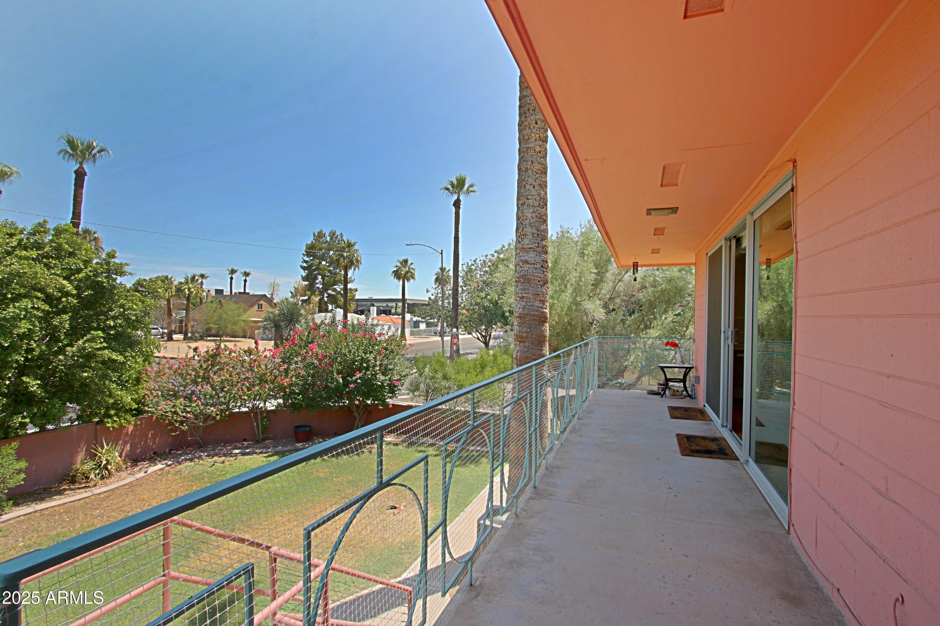 190 East Coronado Road, Unit 73 Phoenix, AZ 85004 - Photo 50 of 56 Huge back balcony
