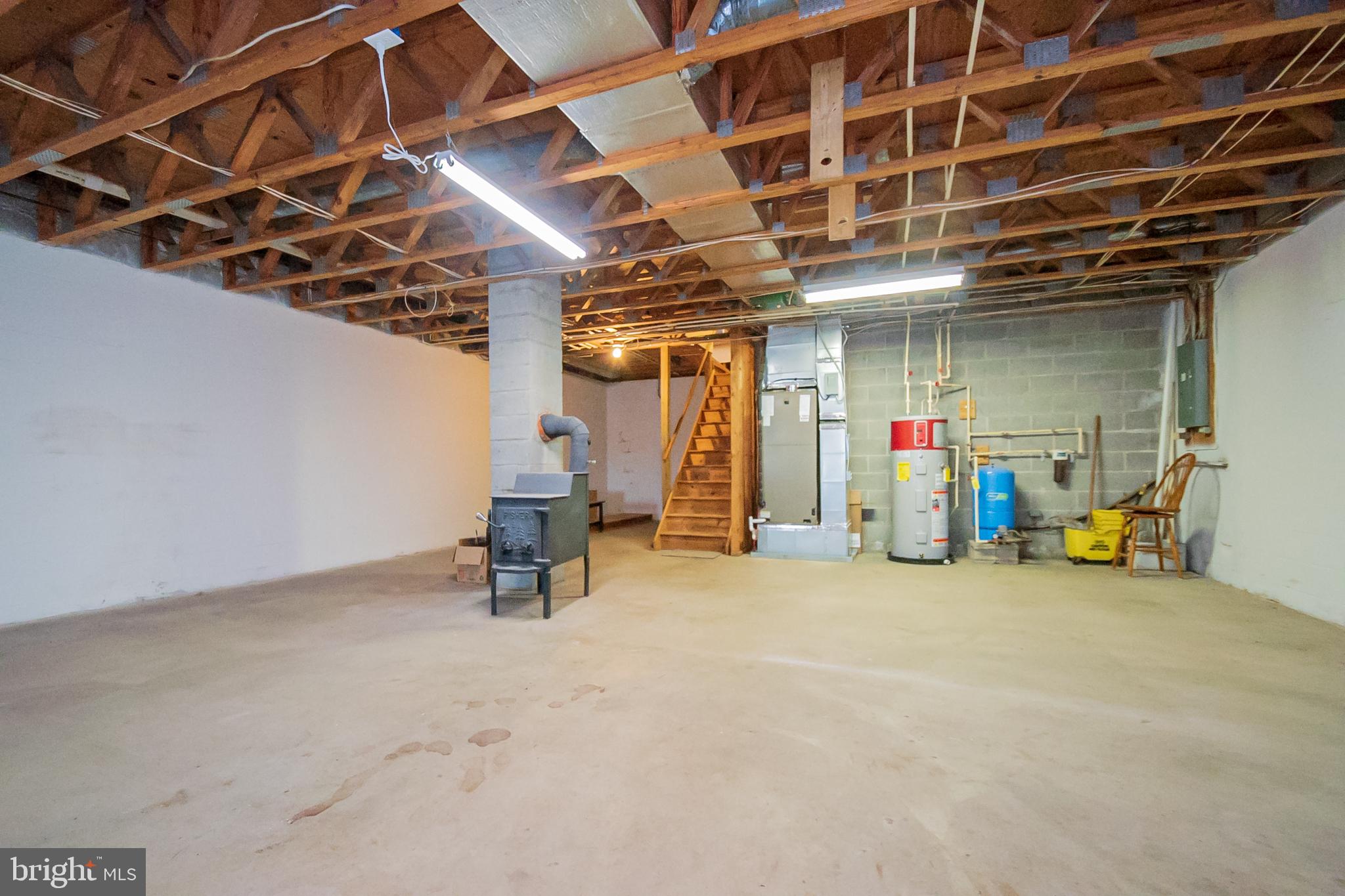 88 Roop Road Rising Sun, MD 21911 - Photo 28 of 38 Walk Out Basement with Wood Stove