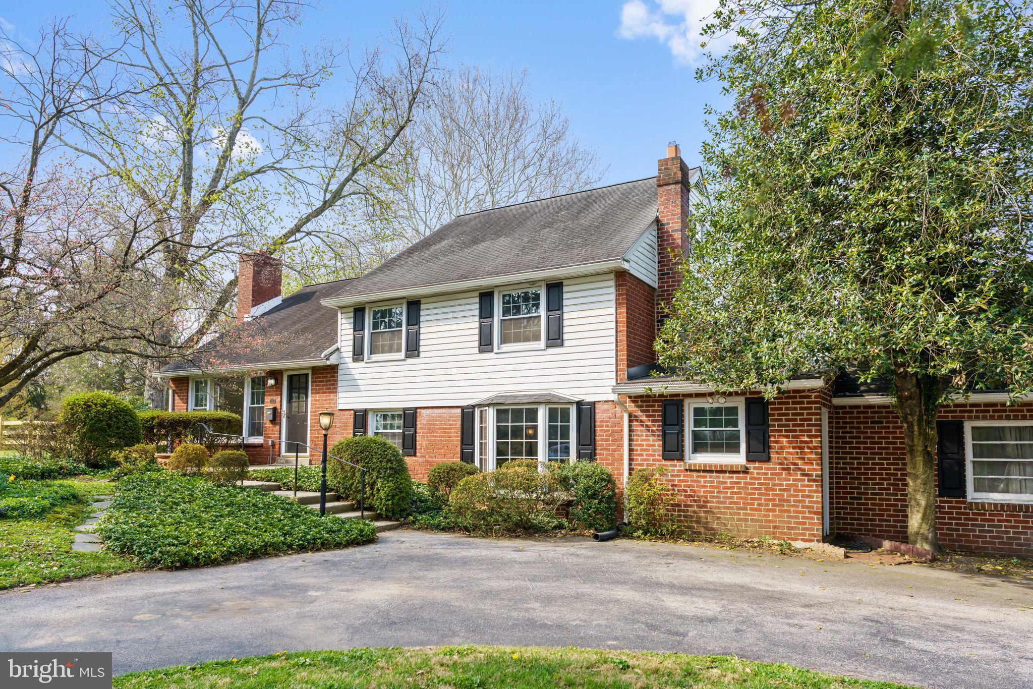 931 Jones Road Conshohocken, PA 19428 - Photo 2 of 66 Front Exterior with Brick and Siding
