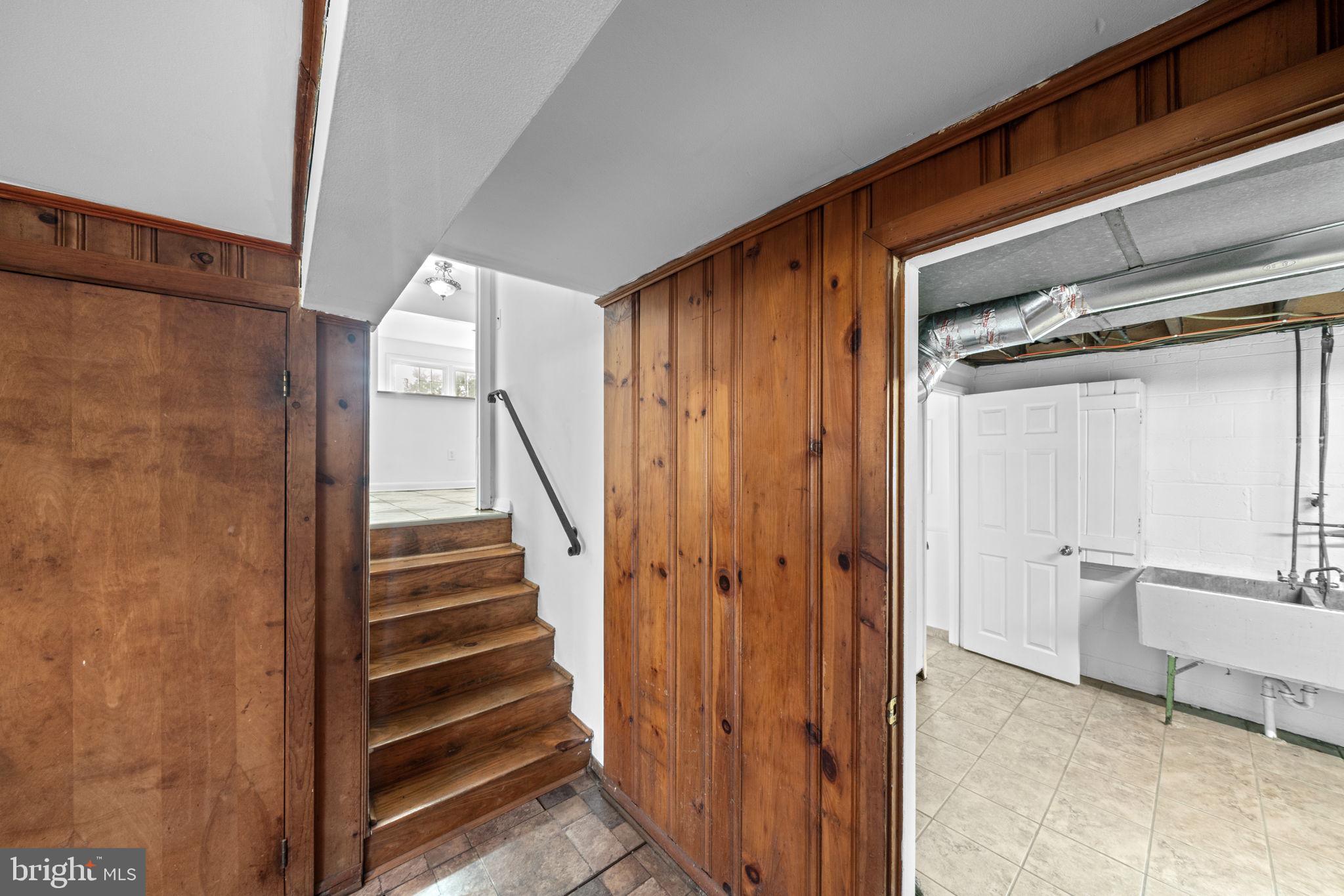 931 Jones Road Conshohocken, PA 19428 - Photo 28 of 66 Stairs from Kitchen to Family Room