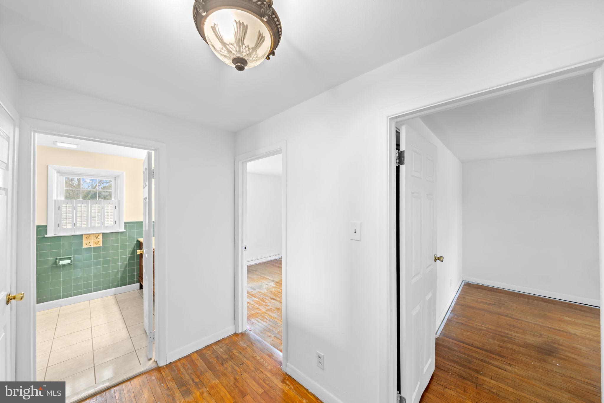 931 Jones Road Conshohocken, PA 19428 - Photo 51 of 66 Hall view of Bathroom, Bedrooms #3 and #4