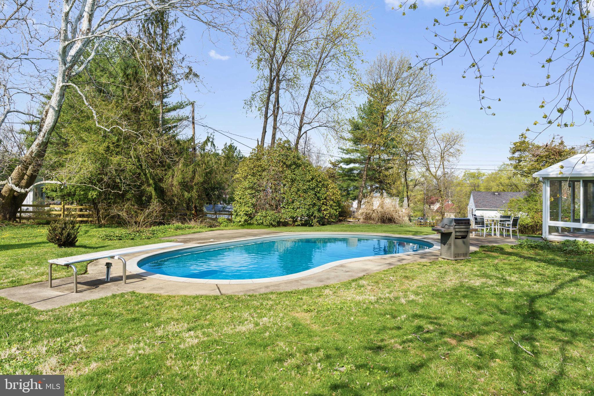 931 Jones Road Conshohocken, PA 19428 - Photo 10 of 66 Virtual Photo of In-Ground Pool in Private Setting