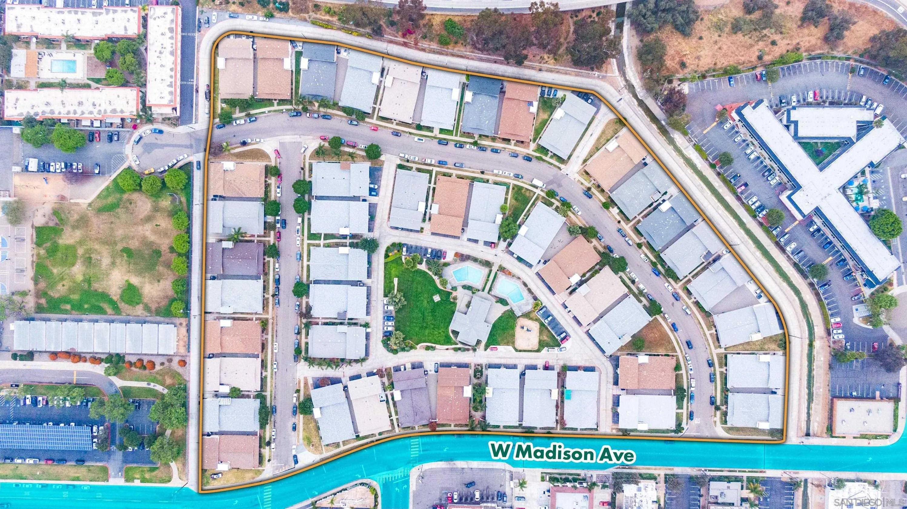 399 Compton Street El Cajon, CA 92020 - Photo 13 of 14 a front view of a building with garden