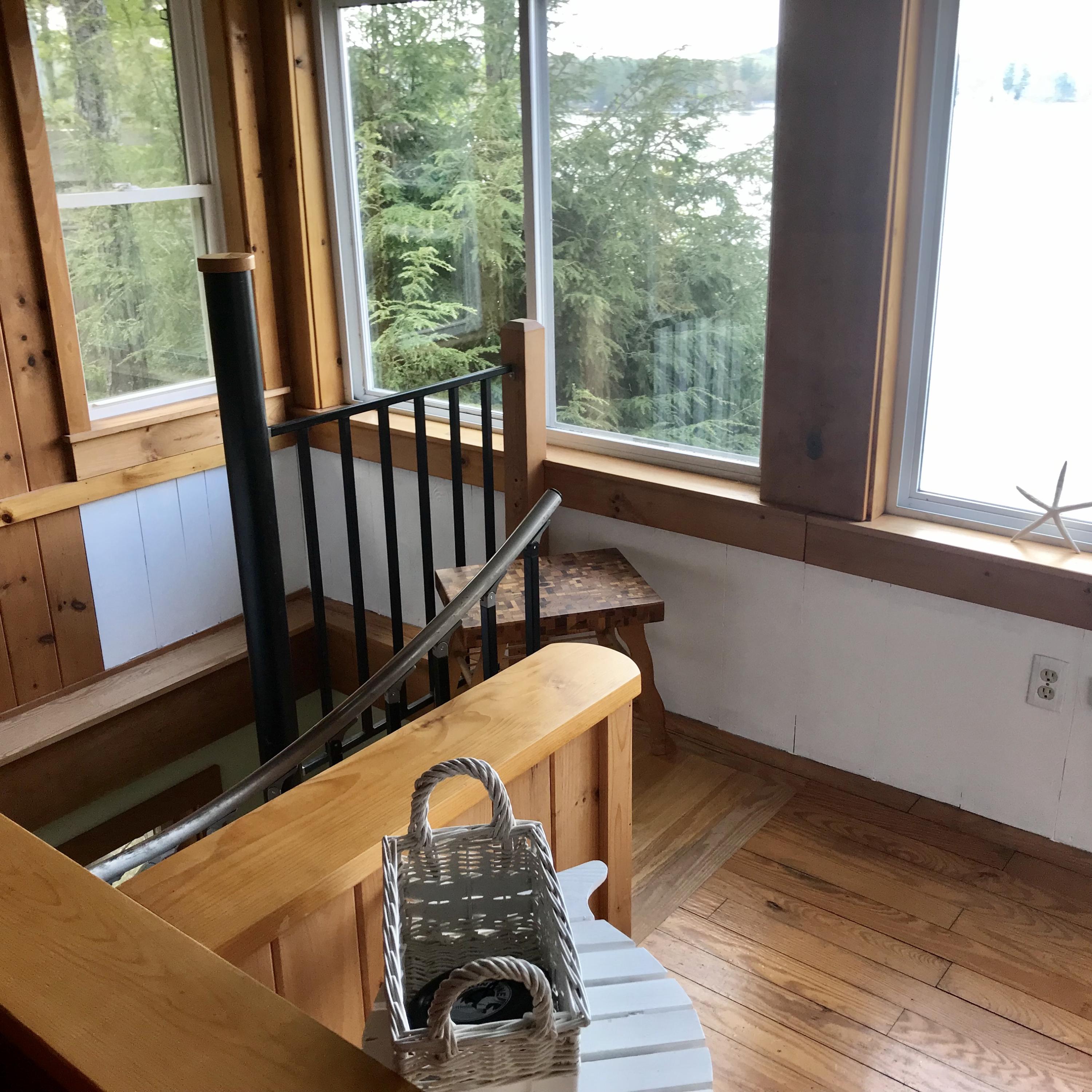 32 Qualey Road Gray, ME 04039 - Photo 15 of 26 stairwell
