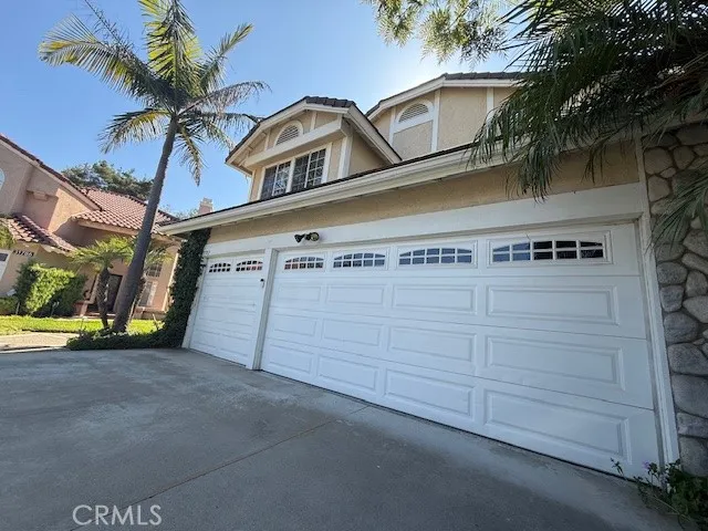 a front view of a house with a window
