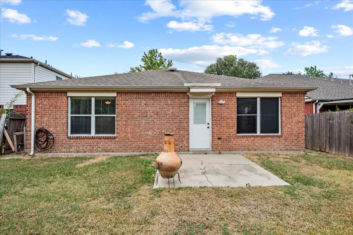17535 Prospect Meadows Drive Houston, TX 77095 - Photo 30 of 39 Whether you're hosting gatherings, gardening, or simply unwinding, this backyard is ready for all your outdoor enjoyment.