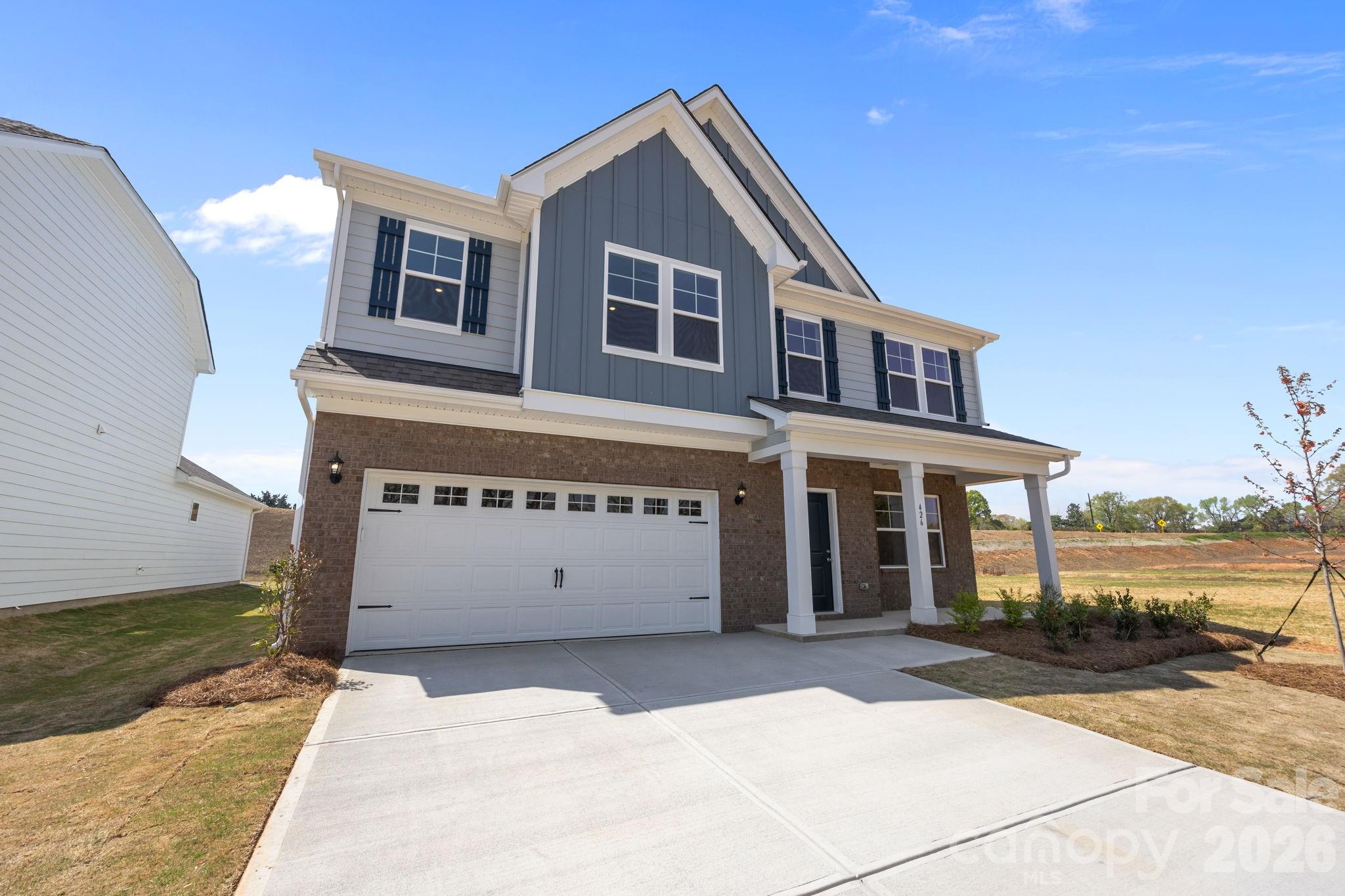 426 Brick House Road York, SC 29745 - Photo 3 of 35 a view of a house with a garage